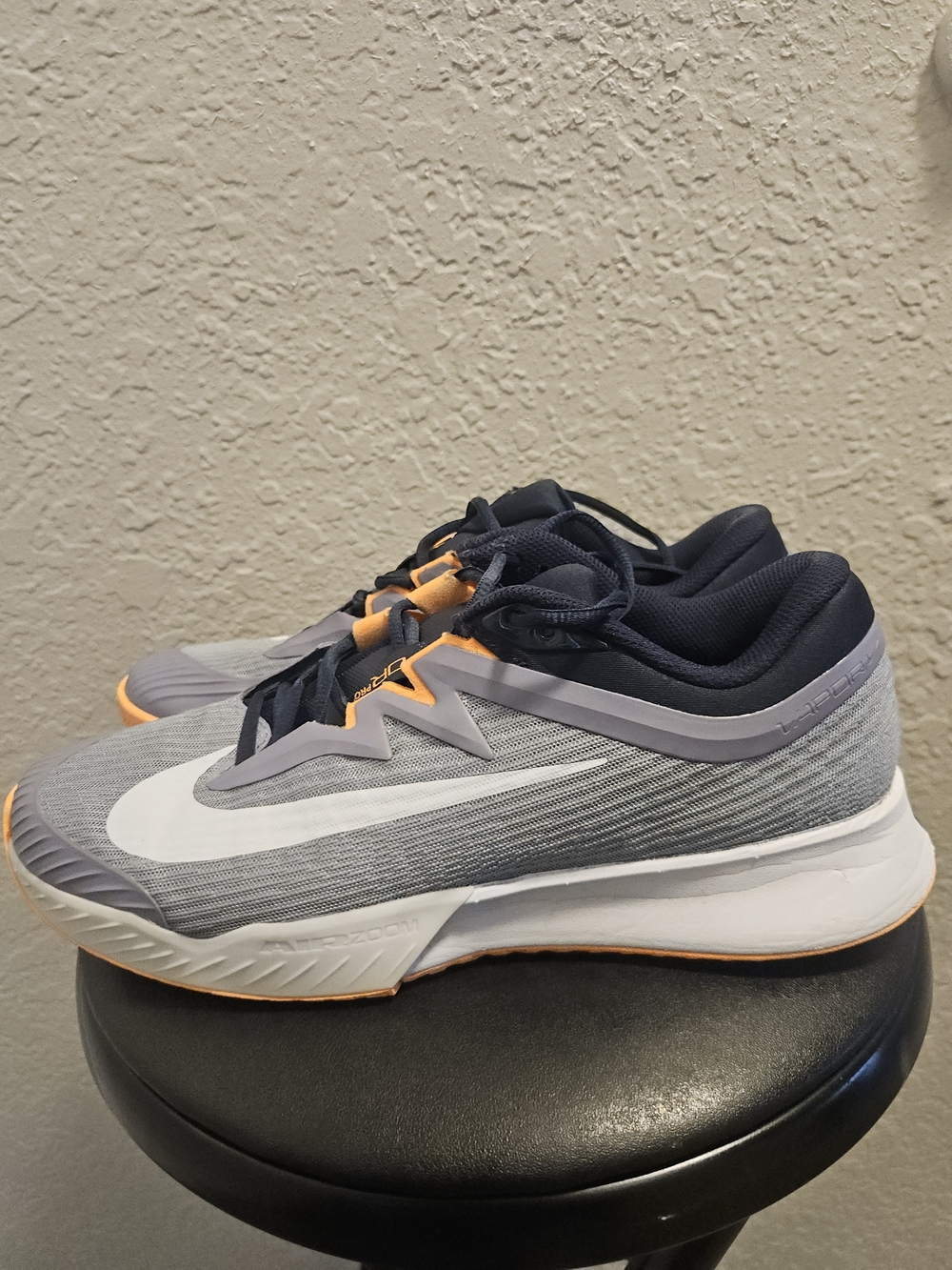 Nike Vapor Pro 3 HC Ashen Slate Obsidian Light Armory Blue Football Grey